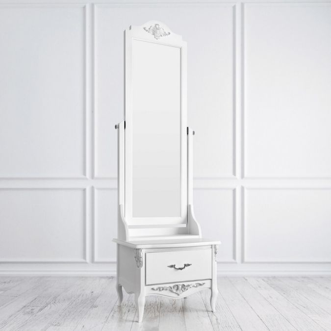 Фото Напольное зеркало S143-K00-S Silvery Rome
