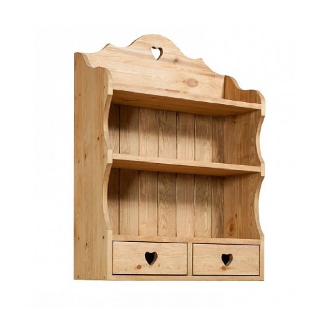 Фото Полка навесная Прованс 2 ящичка KAE5