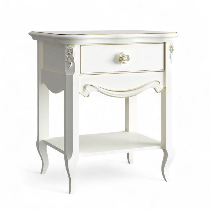 Фото Прикроватная тумба 1 ящик GL149-K02-G Лейди Роуз