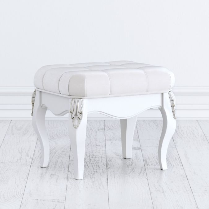 Фото Пуф R107DS-K00-S-B07 Silvery Rome