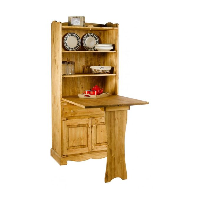 Фото Шкаф-стол TABBER с откидывающейся крышкой