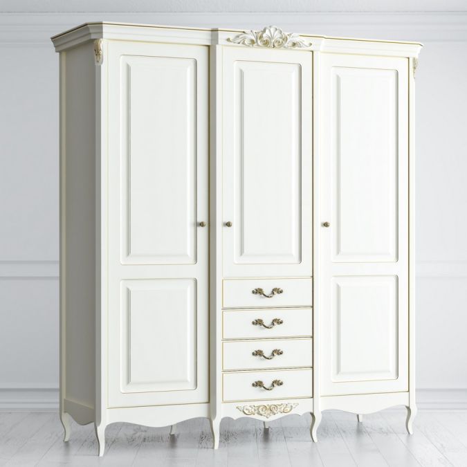 Фото Шкаф 3 двери APg623E-K02-G Atelier Gold