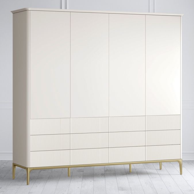 Фото Шкаф 4 двери Pr061C1T-gold Primo gold