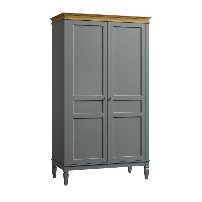Фото Шкаф для одежды Ольса-С 20 серый 7042 - антик 24