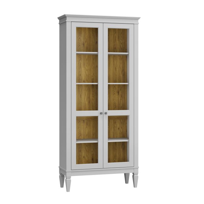 Фото Шкаф для посуды Ольса-С 200 белый лак