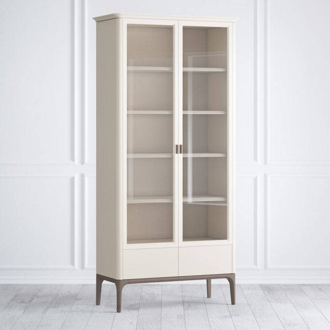 Фото Шкаф книжный 2 ящика Pr082B Primo