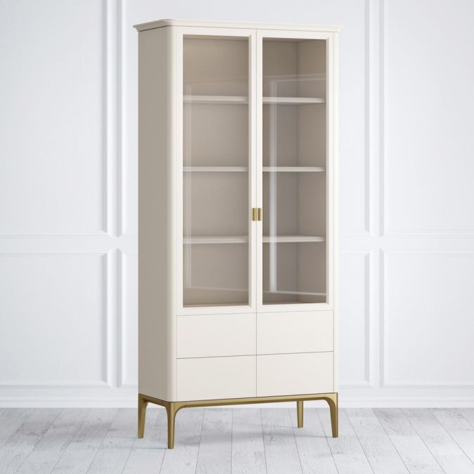 Фото Шкаф книжный 4 ящика Pr082C-gold Primo gold