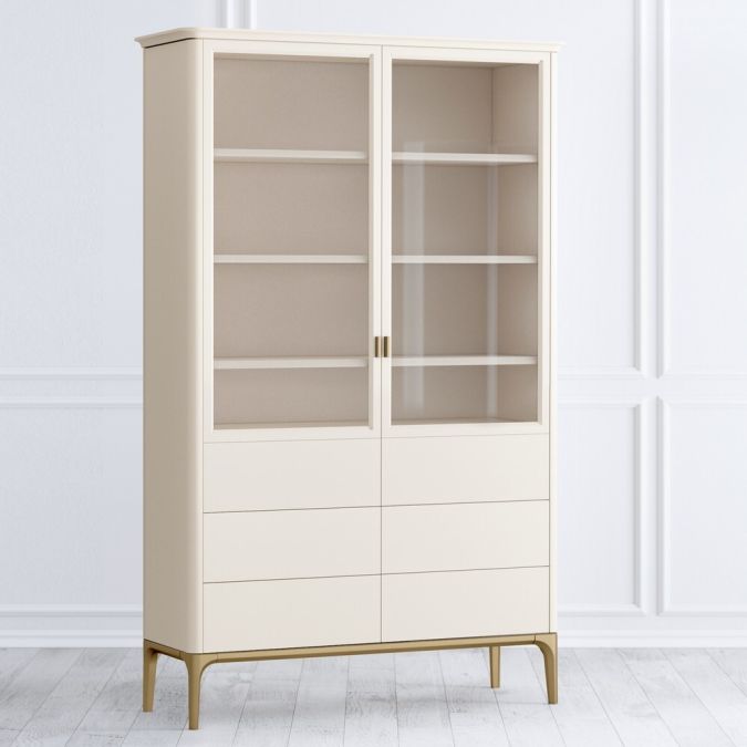 Фото Шкаф книжный 6 ящиков Pr022DT-gold Primo gold