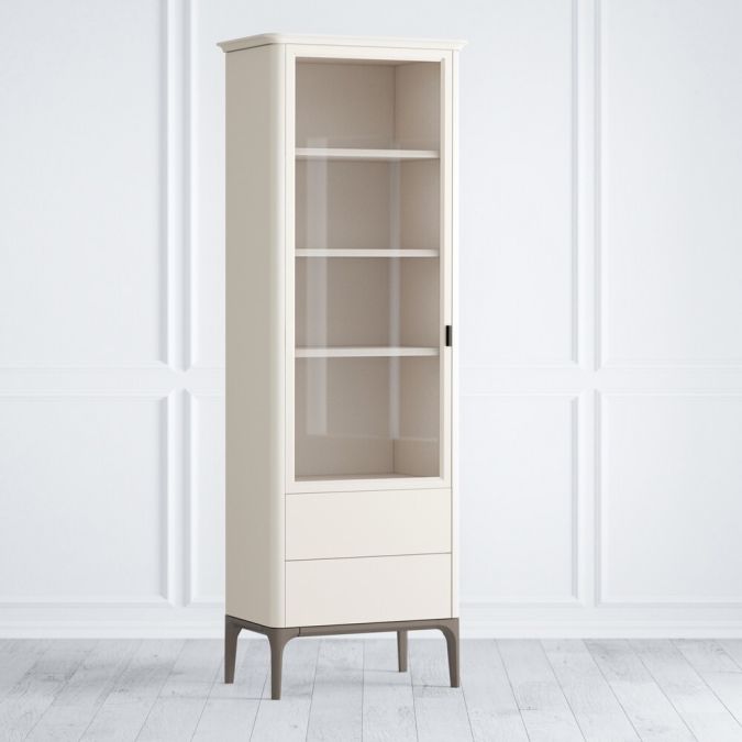 Фото Шкаф книжный малый 2 ящика L Pr029LC Primo