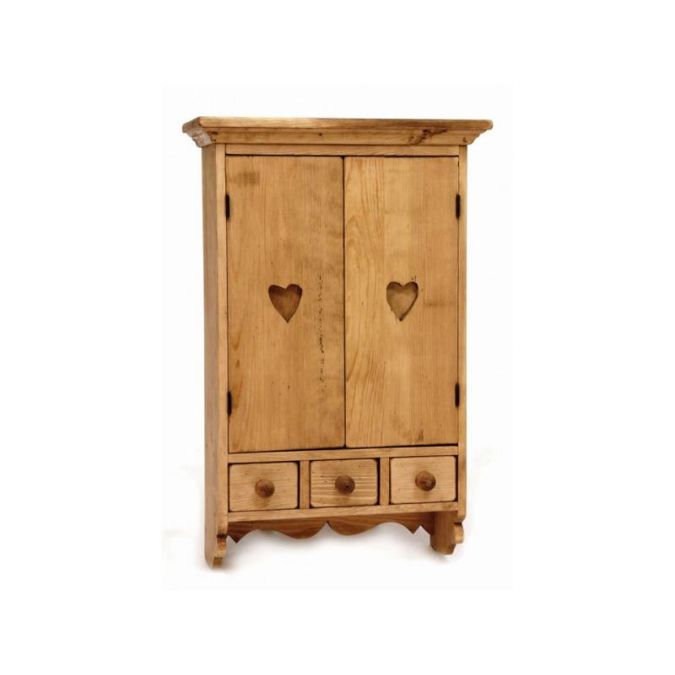 Фото Шкаф навесной MEGEVE 2 двери 3 ящика