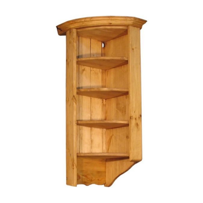 Фото Шкаф Прованс навесной угловой радиальный 200