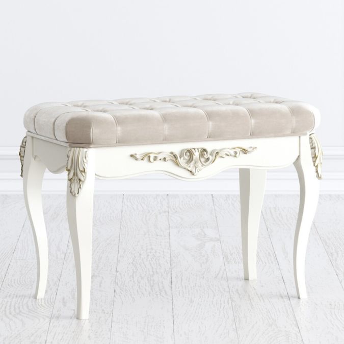 Фото Скамья R118D-76-K02-G-B01 Romantic Gold