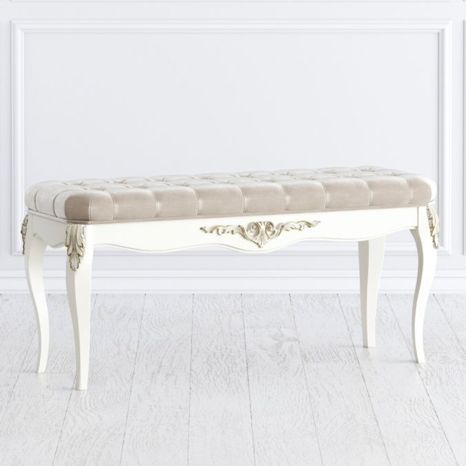 Фото Скамья R118D-K02-G-B01 Romantic Gold