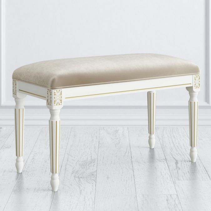 Фото Скамья R128-K02-G-B01 Romantic Gold