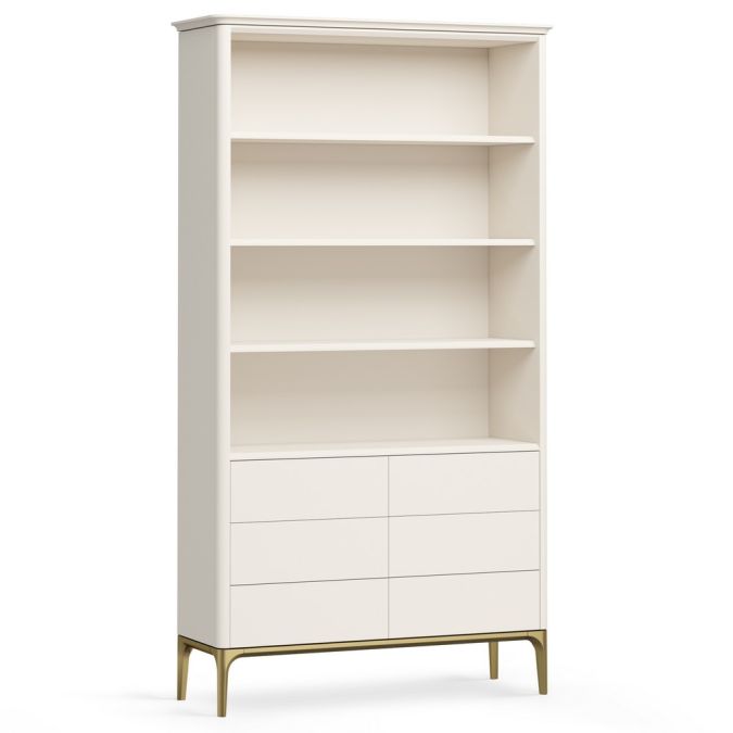 Фото Стеллаж 6 ящиков Альтэ Pr121D-gold ПРИМО Голд
