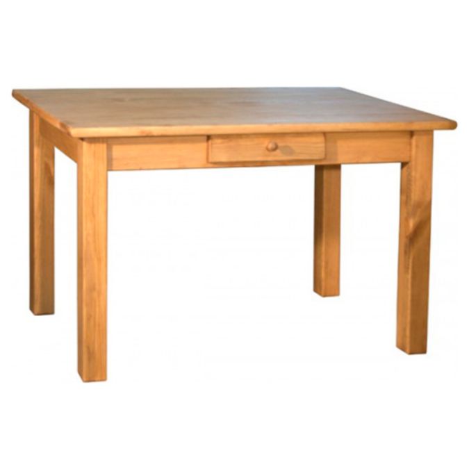 Фото Стол кухонный с ящиком TABLE DE CUISINE 120T