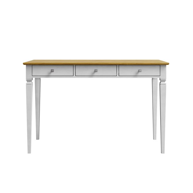 Фото Стол письменный Ольса-С 003 белый лак / антик 24