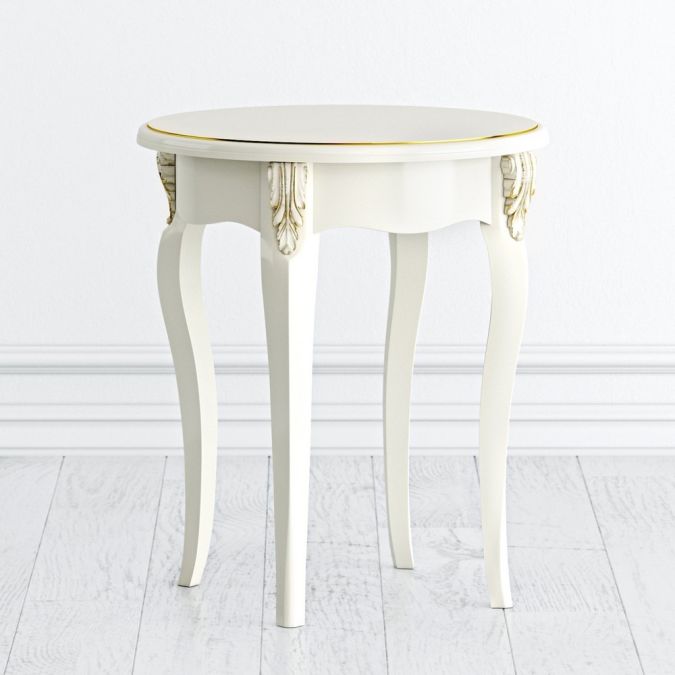 Фото Столик круглый OR113C-K02-G Romantic Gold
