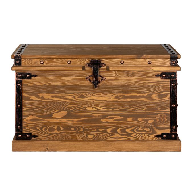 Фото Сундук Викинг (с прямой крышкой) (палисандр)