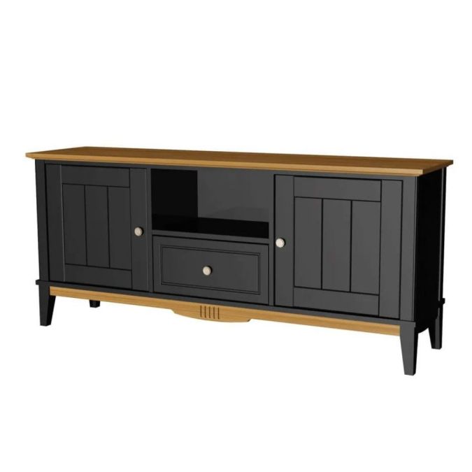 Фото Тумба NN ТВ 1600 Пенни (Блэк / Антик 24)