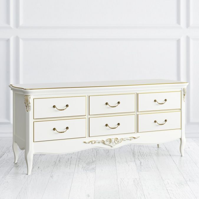 Фото Тумба ТВ R116Y-K02-G Romantic Gold