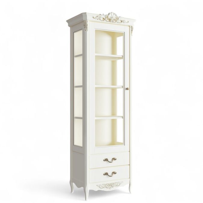 Фото Витрина стеклянная L APg289E-K02-G Ательер Голд