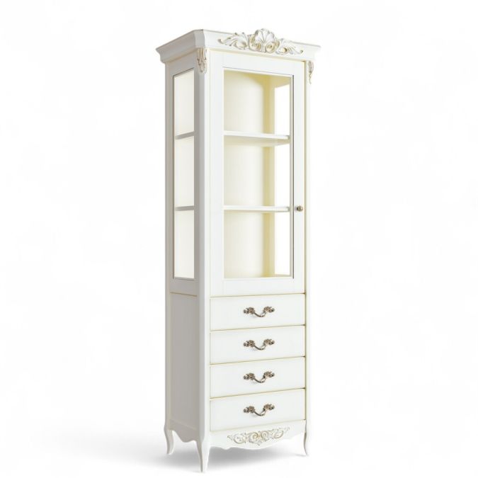 Фото Витрина стеклянная L APg489E-K02-G Ательер Голд