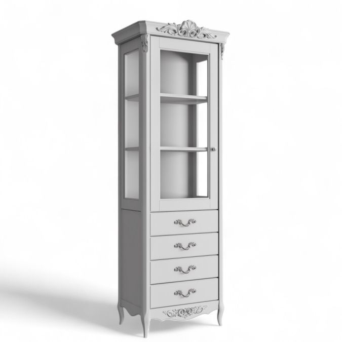 Фото Витрина стеклянная L APs489E-K04-S Ательер Хоум