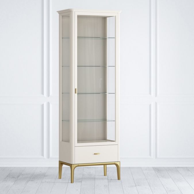 Фото Витрина стеклянная малая R Pr013RBP-gold Primo gold