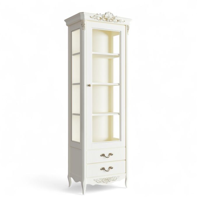 Фото Витрина стеклянная R APg290E-K02-G Ательер Голд