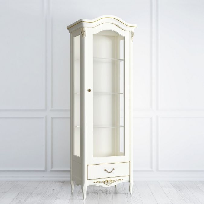 Фото Витрина стеклянная R R190g Romantic Gold