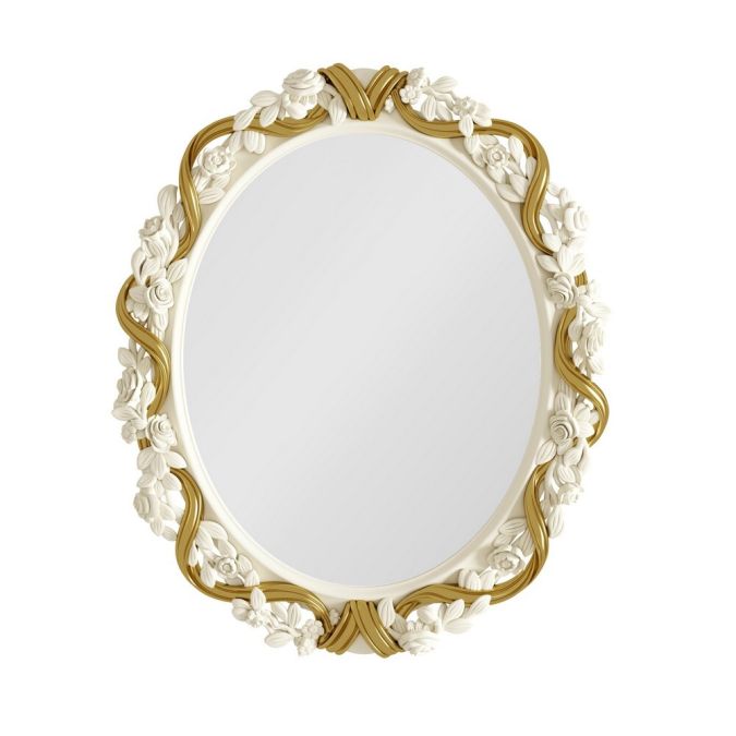 Фото Зеркало MR001L-K02-G Romantic Gold