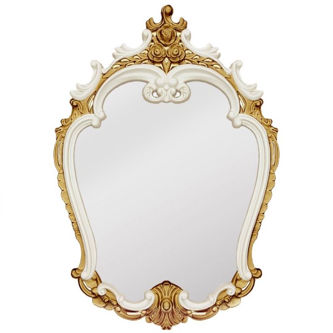 Фото Зеркало MR007-K02-G Romantic Gold