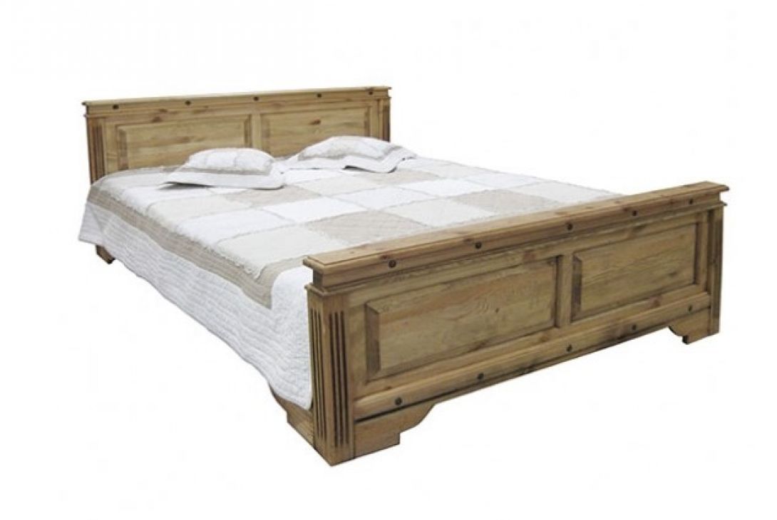 Белорусская кровать из массива