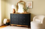 Комод Пенни NN 036 (Блэк / Антик 24) 