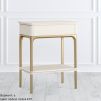 Консоль с полкой Pr064AT-gold Primo gold 