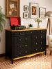 Комод Пенни NN 036 (Блэк / Антик 24) 