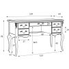 Кабинетный стол пристенный APs111M-K04-S Atelier Home 