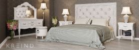 Кровать с мягким изголовьем 180*200 S218D-K00-S-B07 Silvery Rome 