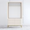 Шкаф 2 двери Pr019C1T-gold Primo gold 