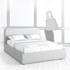 Кровать с подъемным механизмом K051F-K02-Pf01 Primo 