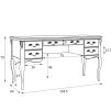Кабинетный стол широкий APs111L.1S-K04-S Atelier Home 