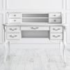 Кабинетный стол пристенный S111M-K00-S Silvery Rome 