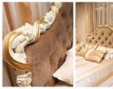 Кровать с мягким изголовьем 180х200 Romantic Gold 