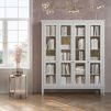 Шкаф для посуды Ольса-С 400 белый лак 