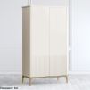 Шкаф 2 двери (вариант наполнения 2) Pr019A2T-gold Primo gold 