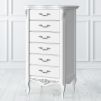 Комод высокий 6 ящиков S108-K00-S Silvery Rome 