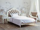 Кровать с мягким изголовьем 180*200 R318g Romantic Gold 
