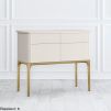 Консоль малая Pr088AT-gold Primo gold 