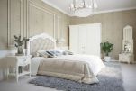 Кровать с мягким изголовьем 180*200 R318g Romantic Gold 